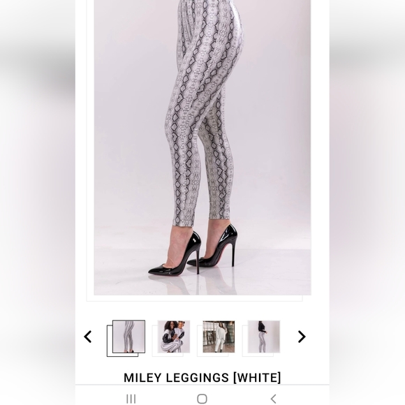 Animal Print Leggings - Picture 1 of 3